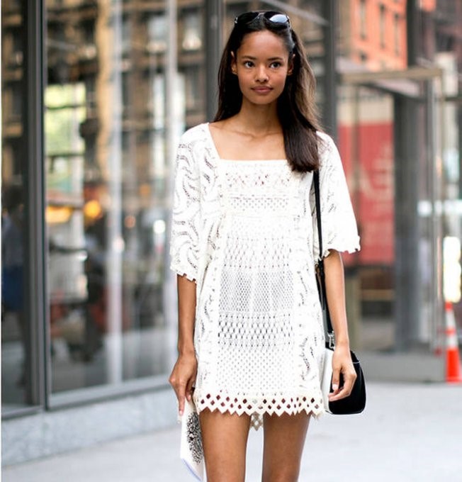 petite robe blanche