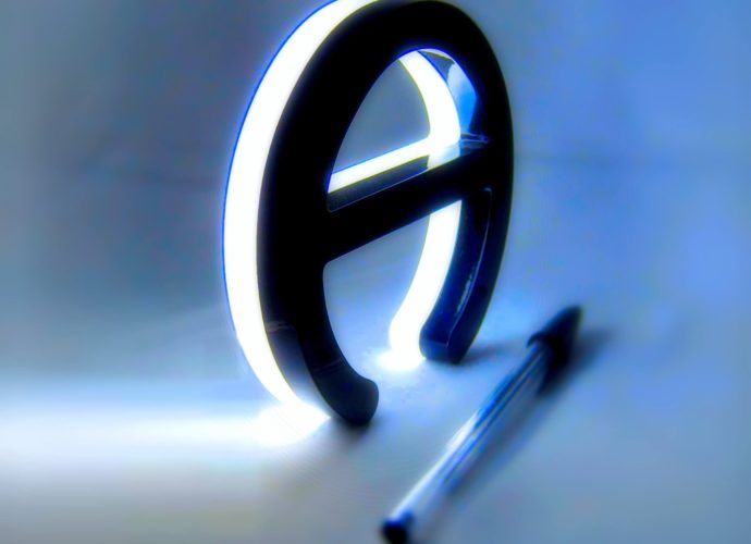 signalétique lumineuse