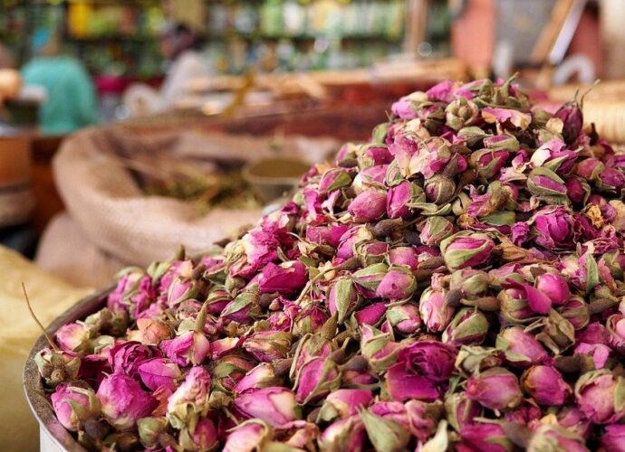 fleurs séchées