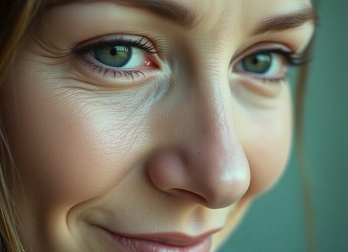 Portrait doux femme