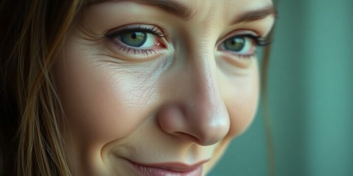 Portrait doux femme